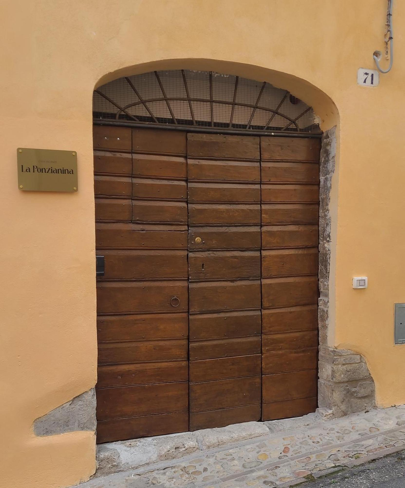 Apartmán La Ponzianina Spoleto Exteriér fotografie